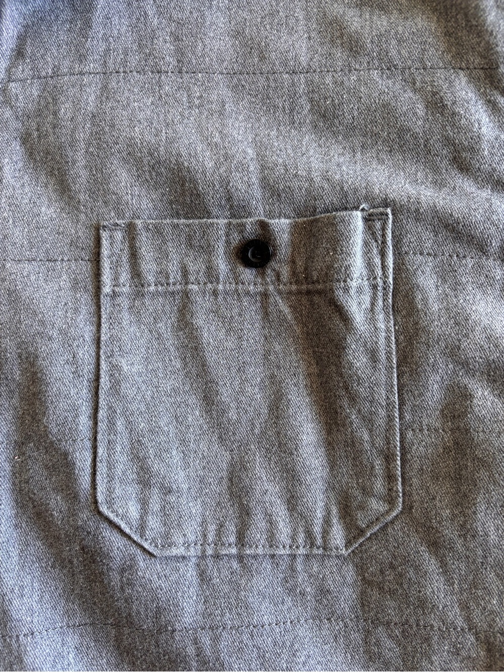 Active Ride Shop Gray Button-Front Shirt Jacket - Picture 2 of 6